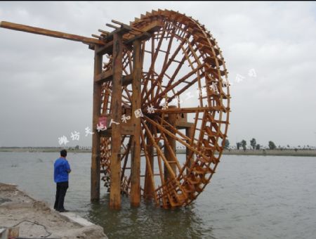點擊查看詳細信息<br>標題：寧夏黃河大水車 閱讀次數(shù)：2660