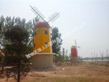 點(diǎn)擊查看詳細(xì)信息<br>標(biāo)題：沾化徒駭河景觀風(fēng)車 閱讀次數(shù)：1478
